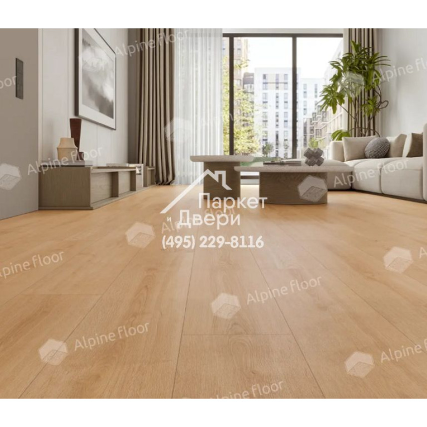 Виниловые полы Alpine Floor by Classen ламинат Pro Nature Oak Kisuca 64636 1290x246x4-2
