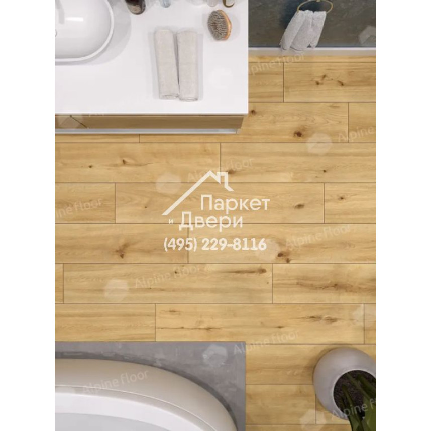 Виниловые полы Alpine Floor by Classen ламинат Pro Nature Mocoa 62536 1290x246x4-2