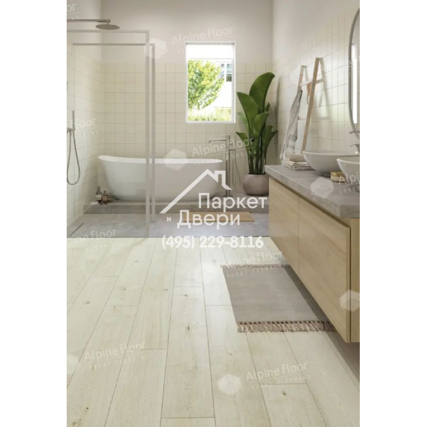 Виниловые полы Alpine Floor by Classen ламинат Pro Nature Newtown Creek 62478 1290x246x4-3