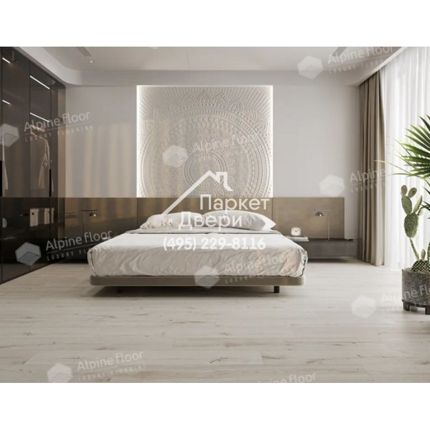 Виниловые полы Alpine Floor by Classen ламинат Pro Nature Newtown Creek 62478 1290x246x4-6