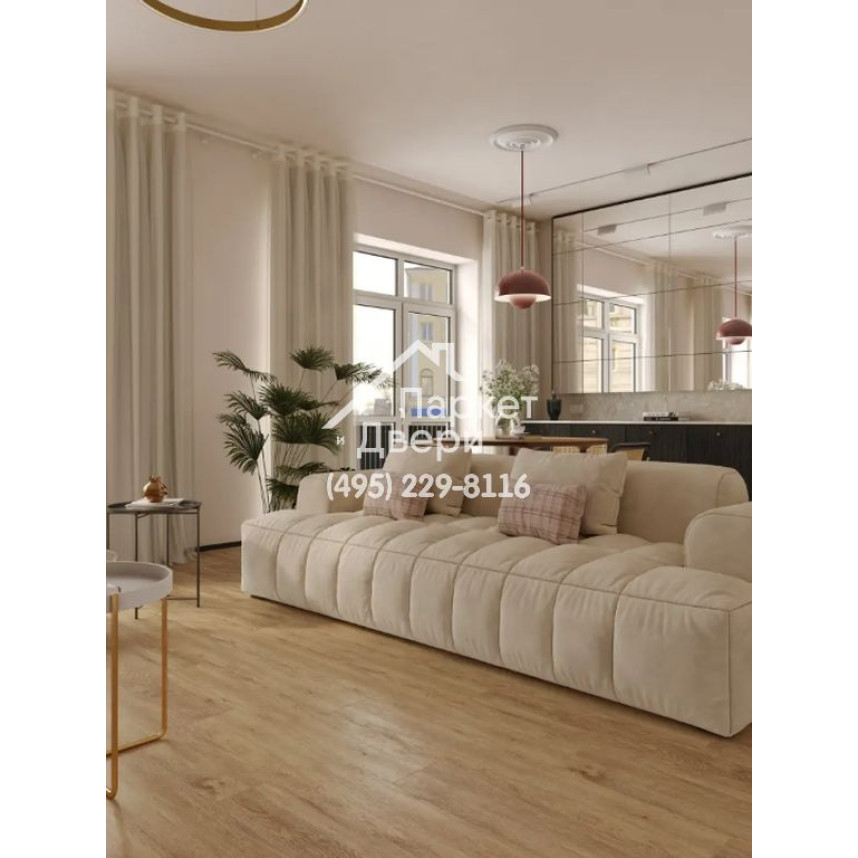 Виниловые полы Alpine Floor ламинат GRAND Sequoia 5 mm МАКАДАМИЯ ECO 11-1008 MC 1220x183x5-2