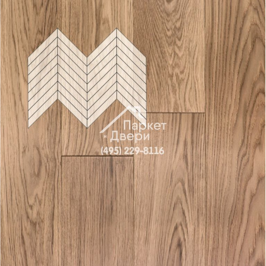 Инженерная доска Primavera Французская ёлка Дуб Коно (Oak Cono) Натур 700x110x15-1