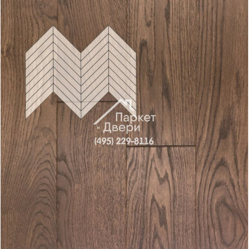 Инженерная доска Primavera Французская ёлка Дуб Полво (Oak Polvo) Рустик 700x110x15-1