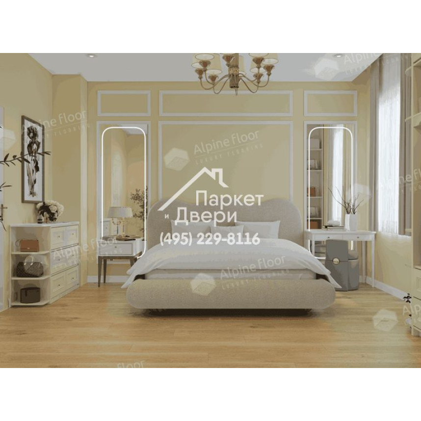 Виниловые полы Alpine Floor PREMIUM 12 Дуб Аврора ECO 24-4, 1524х228х12мм-2