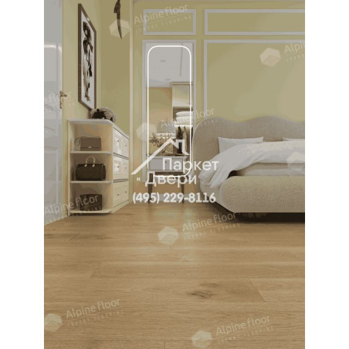 Виниловые полы Alpine Floor PREMIUM 12 Дуб Аврора ECO 24-4, 1524х228х12мм