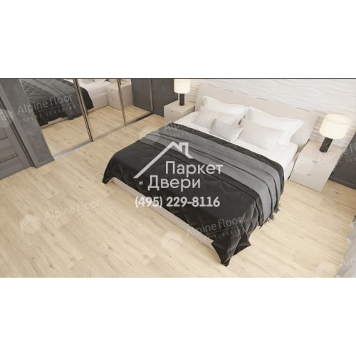 Alpine Floor Liberty Loose Lay LVT Дуб Ваниль ECO 23-1 1227x187x5
