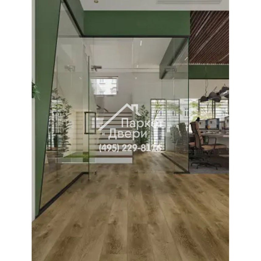 Виниловые полы Alpine Floor Liberty Loose Lay LVT Дуб Натуральный Отбеленный ECO 23-3 1227x187x5-3