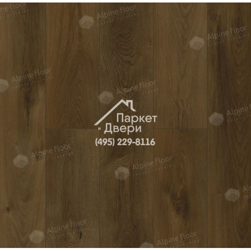 Виниловые полы Alpine Floor Liberty Loose Lay LVT плитка Дуб Натуральный Изысканный ECO 23-4 1227x187x5