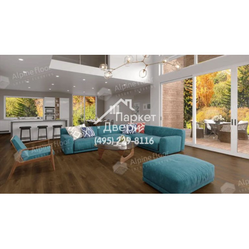 Виниловые полы Alpine Floor Liberty Loose Lay LVT плитка Дуб Натуральный Изысканный ECO 23-4 1227x187x5
