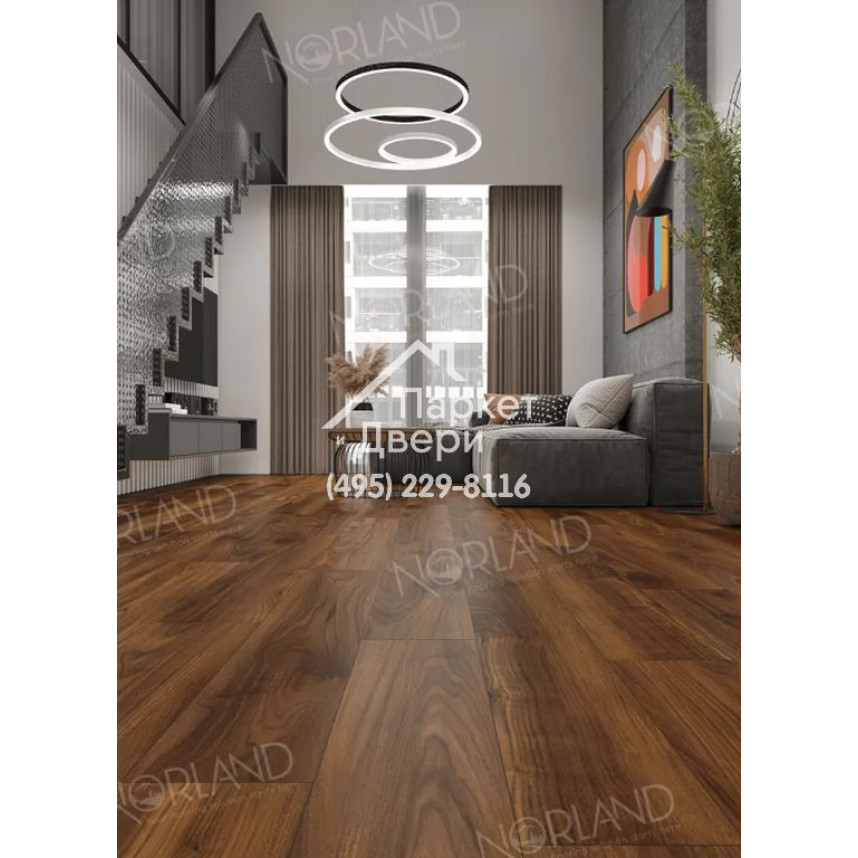 Ламинат Alpine Floor Norldan Elegant Strong Орех Кипр 1220x198x12-3