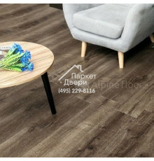 Виниловые полы Alpine Floor REAL WOOD Дуб Vermont Синхронное тиснение ЕСО 2-3 1220х183х6