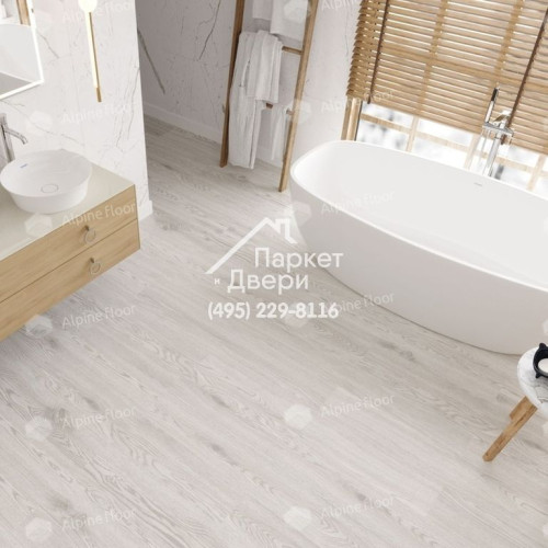 Виниловые полы Alpine Floor EASY LINE LVT ДУБ АРКТИК ЕСО 3-1 1219х184х3