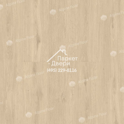 Виниловые полы Alpine Floor EASY LINE LVT Дуб Ваниль ЕСО 3-4 1219х184х3
