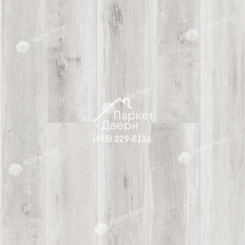 Виниловые полы Alpine Floor EASY LINE LVT ДУБ ПОЛЯРНЫЙ ECO 3-19 1219х184х3