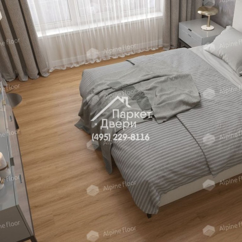 Виниловые полы Alpine Floor EASY LINE LVT ДУБ РЫЖИЙ ECO 3-21 1219х184х3