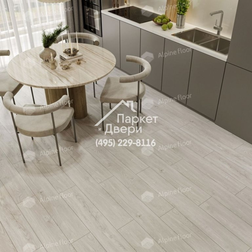 Виниловые полы Alpine Floor SEQUOIA Секвойя Титан ЕСО 6-1 LVT 1219х184х3,2-2