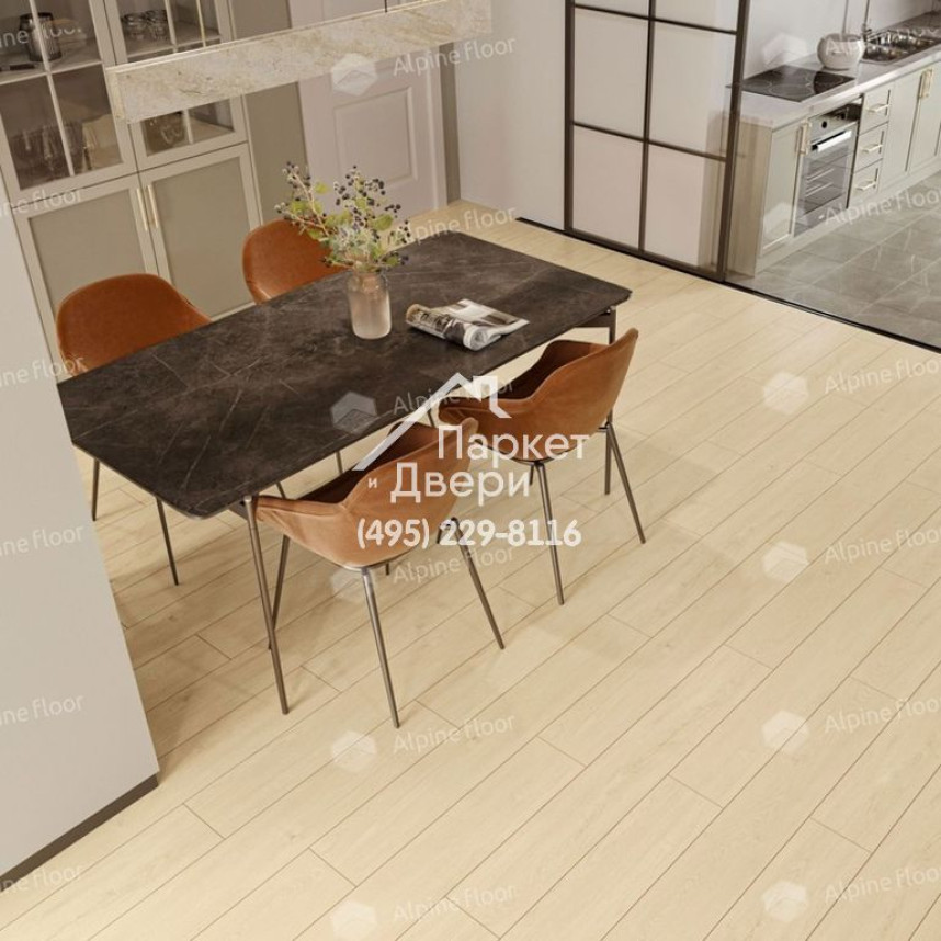 Виниловые полы Alpine Floor SEQUOIA Секвойя Калифорния ЕСО 6-6 LVT 1219х184х3,2-2
