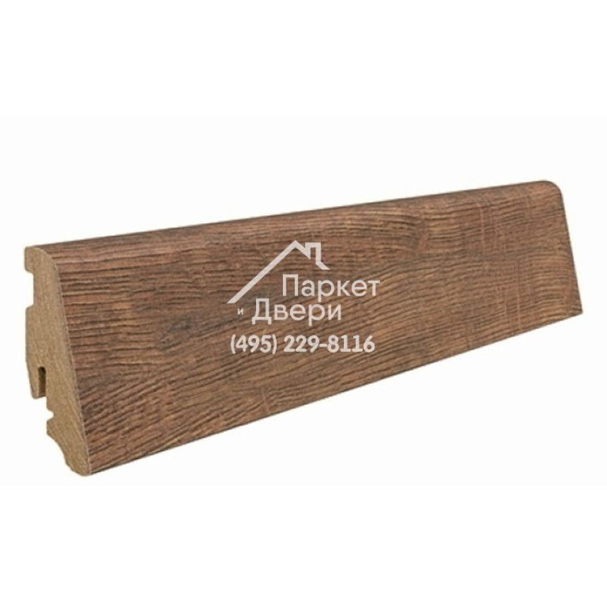 Плинтус МДФ ламинированный Haro 19x58 Дуб Италика Дымчатый 408607-1