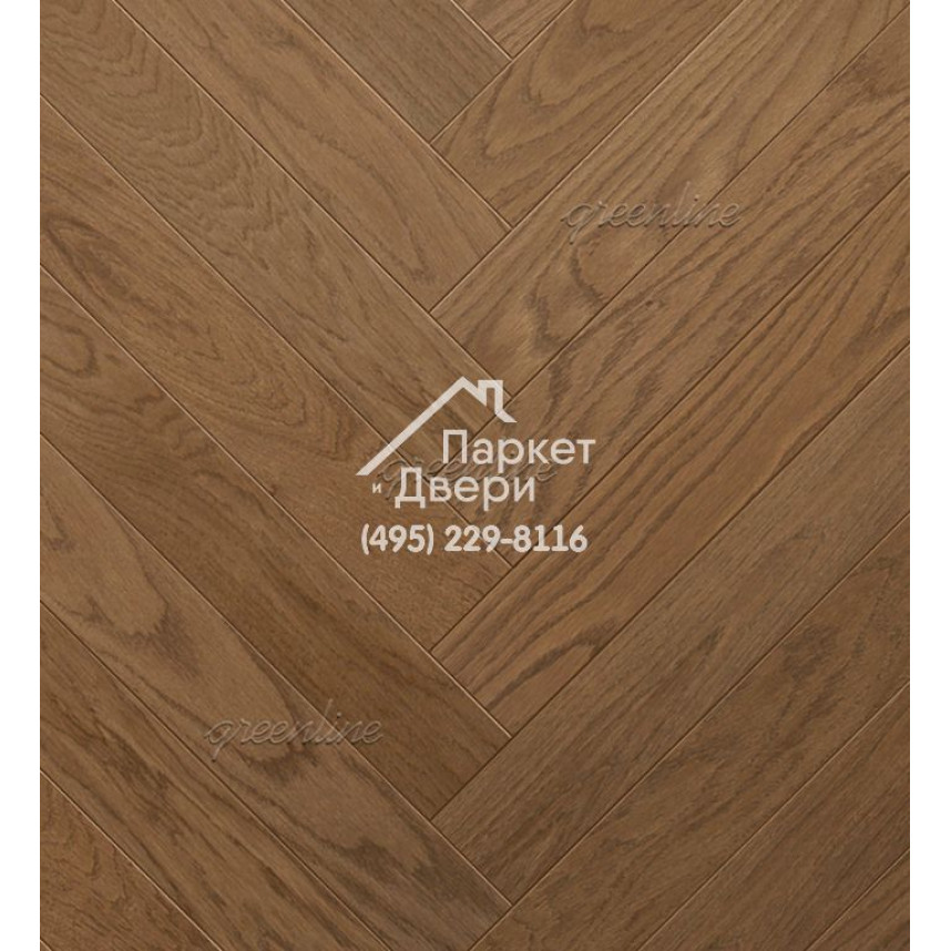 Паркет ёлка Greenline Техно / Smart Herringbone 620 дуб скайлайн 630x122x12