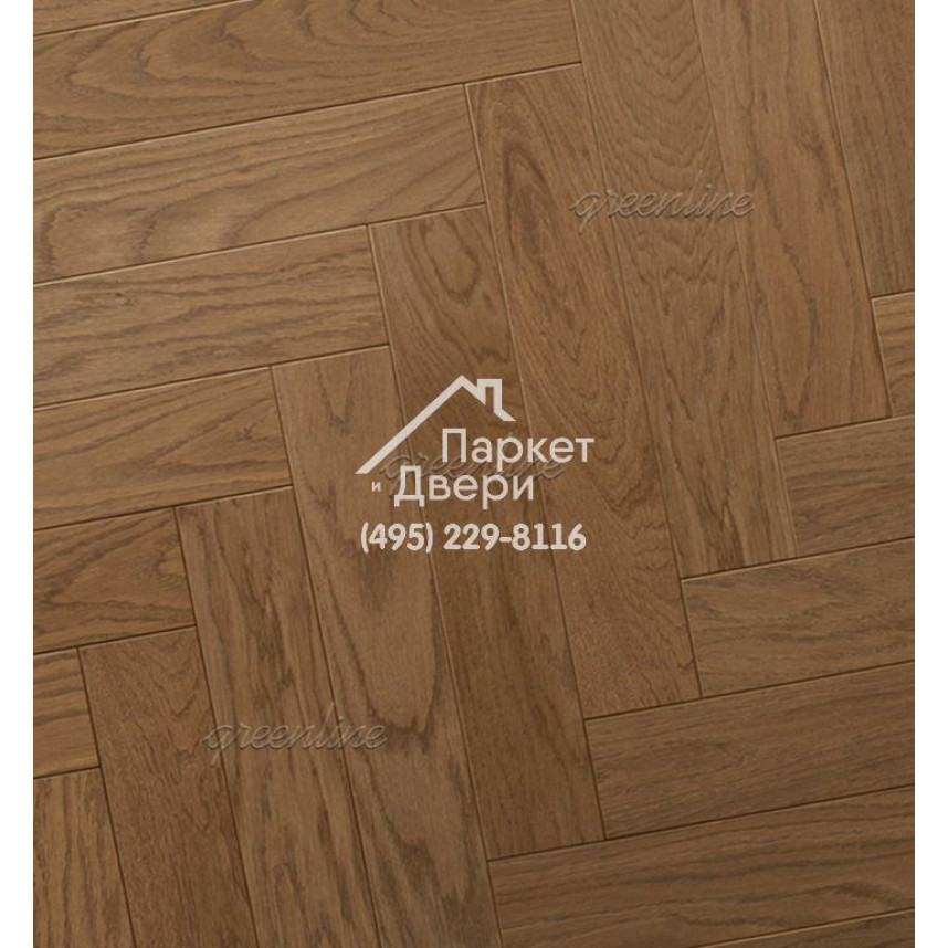 Паркет ёлка Greenline Техно / Smart Herringbone 620 дуб скайлайн 630x122x12-2