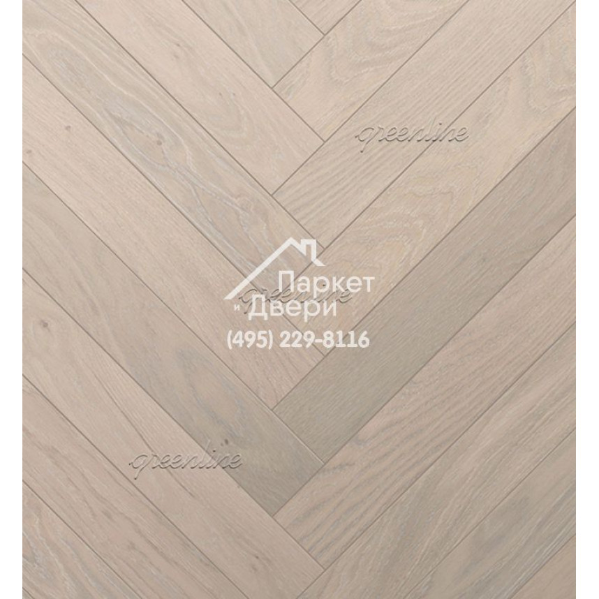 Паркет ёлка Greenline Техно / Smart Herringbone 626 дуб альпайн 630x122x12