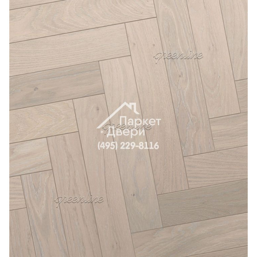 Паркет ёлка Greenline Техно / Smart Herringbone 626 дуб альпайн 630x122x12-2
