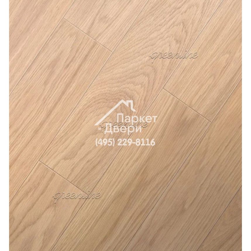 Инженерная доска Greenline Техно / Smart Plus 614 дуб латте 1285x122 /150x12 мм