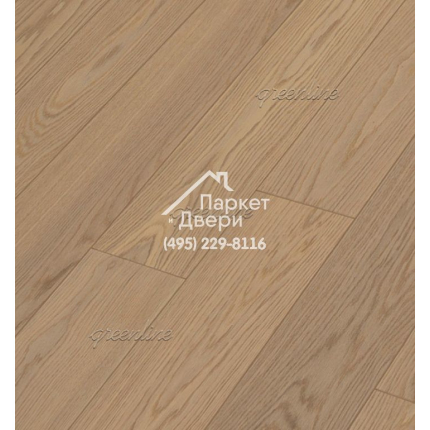 Инженерная доска Greenline Техно / Smart Plus 629 дуб айвори 1285x122 /150x12 мм