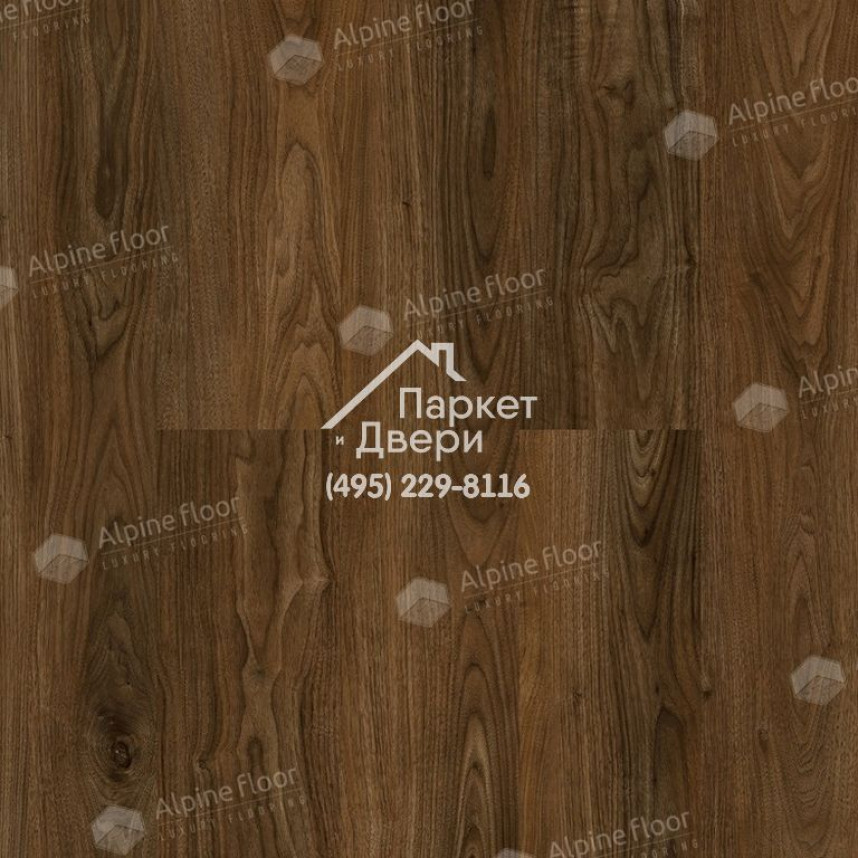Виниловые полы Alpine Floor NUT Орех Ногуэра Классик ECO 22-1 MC 1220х183х4мм