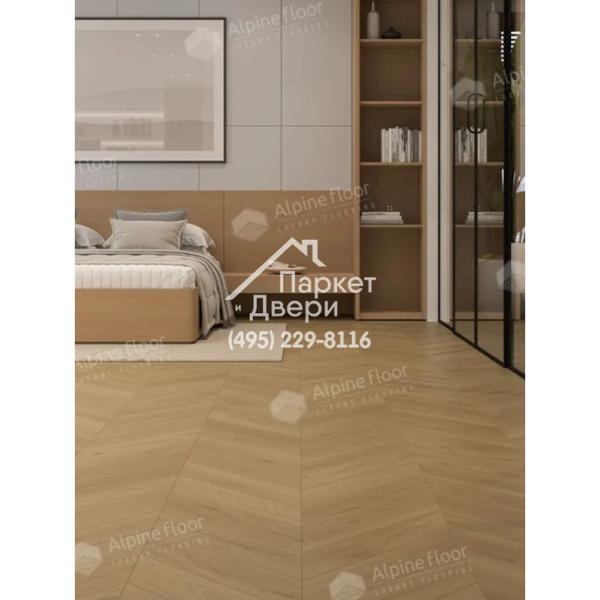 Ламинат Alpine Floor Original Chevron Art Дуб Памир 550x112x12-2
