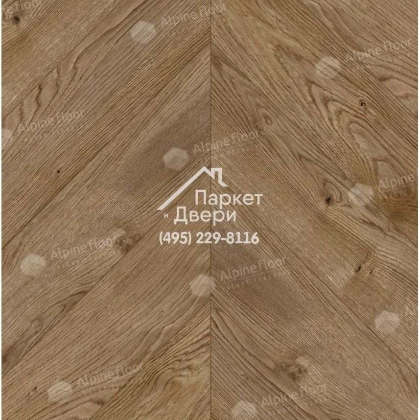 Ламинат Alpine Floor Original Chevron Art Дуб Эверест 550x112x12