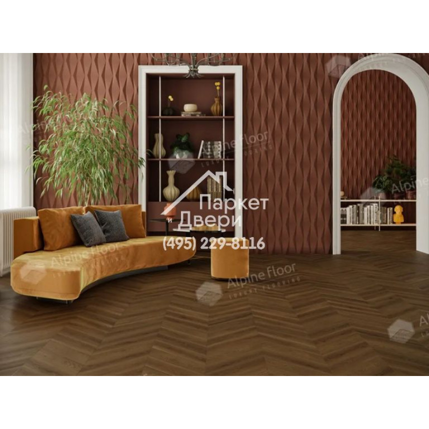 Ламинат Alpine Floor Original Chevron Art Дуб Денали 550x112x12-1