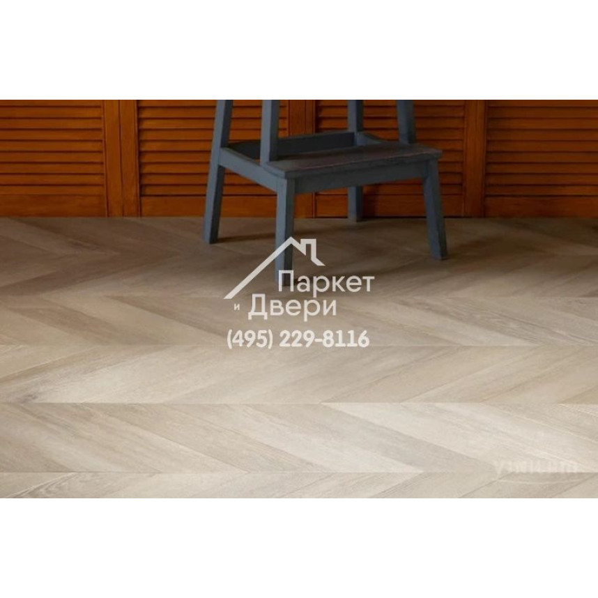 Виниловый пол Vinilam PARQUET CHEVRON Паркет Шеврон Сезар RI4445118CL4 1293x305x8,5 мм