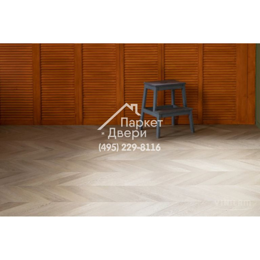 Виниловый пол Vinilam PARQUET CHEVRON Паркет Шеврон Сезар RI4445118CL4 1293x305x8,5 мм-6