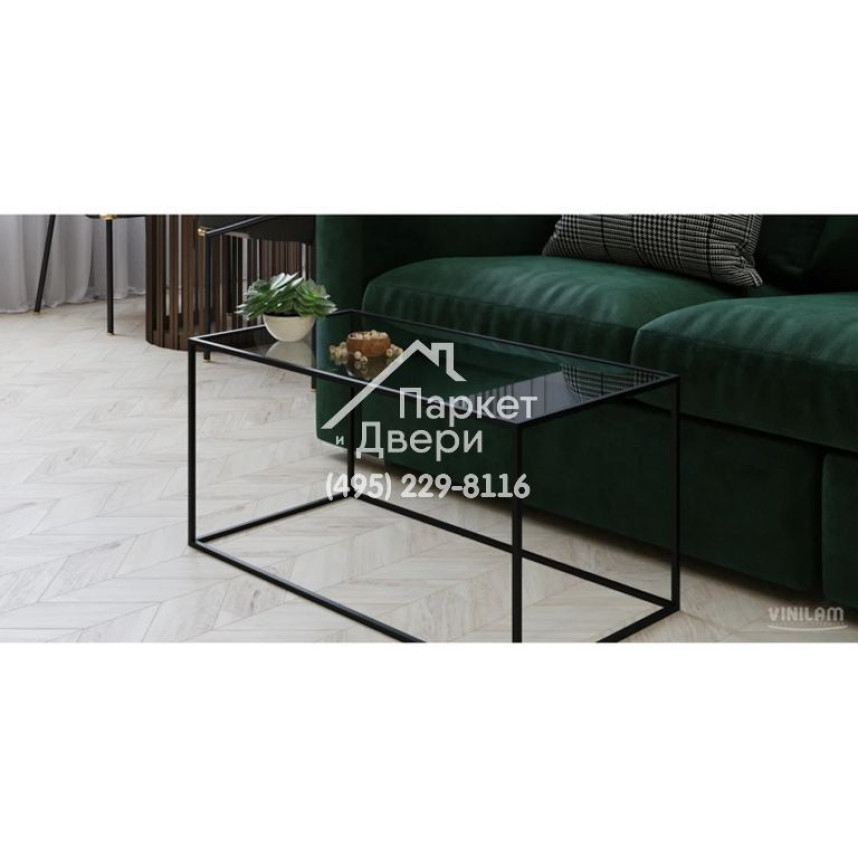 Виниловый пол Vinilam PARQUET CHEVRON RI4777CL7 Шеврон Бриссак 1293x305x8,5 мм-4