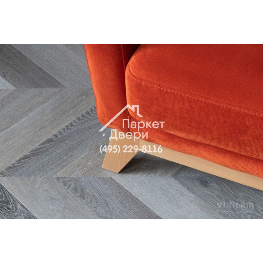 Виниловый пол Vinilam PARQUET CHEVRON Паркет Шеврон Легран RI444515CL4 1293x305x8,5 мм-4