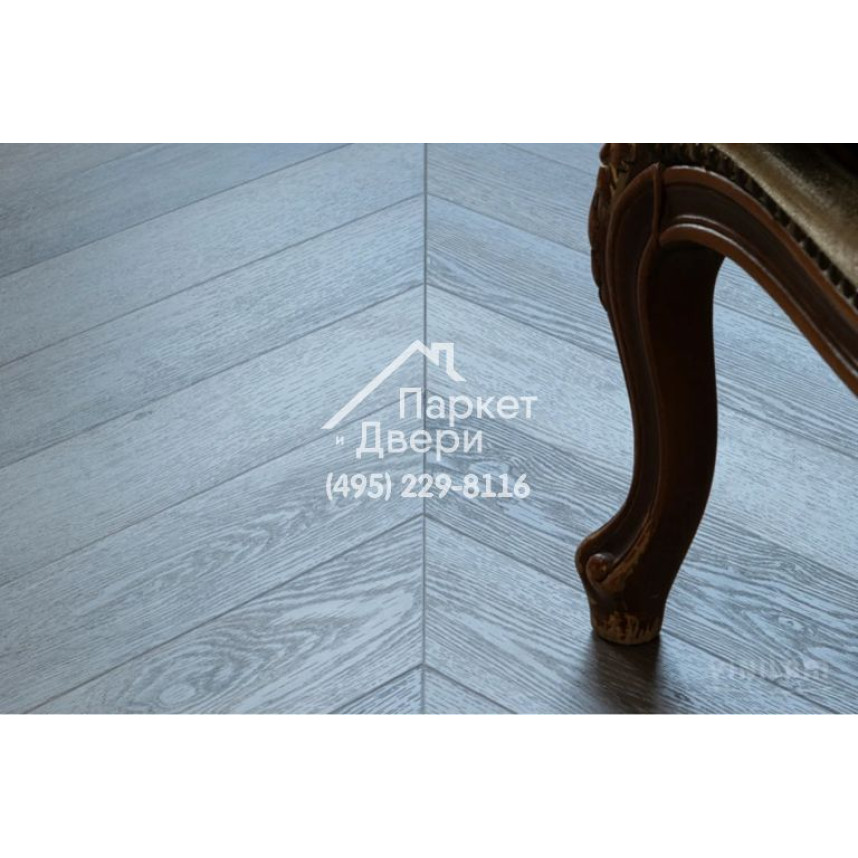Виниловый пол Vinilam PARQUET CHEVRON Паркет Шеврон Легран RI444515CL4 1293x305x8,5 мм-6