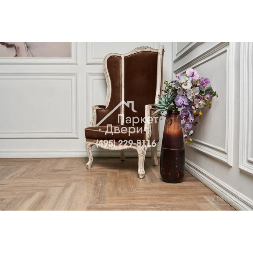 Виниловый пол Vinilam PARQUET Herringbone Паркет Северный IS11133 720x120x6,5 мм-3