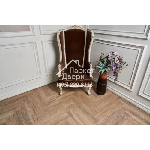 Виниловый пол Vinilam PARQUET Herringbone Паркет Северный IS11133 720x120x6,5 мм