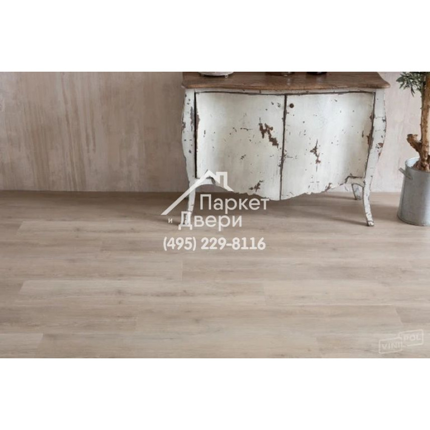 Виниловый пол Vinilam VinilPol Glue 8844 EIR Дуб Мира Glue 1219,6x228,6x2,0 мм-1