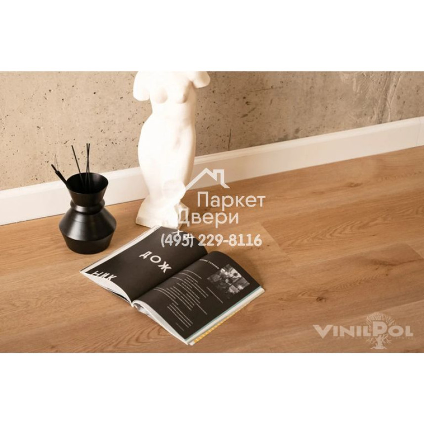 Виниловый пол Vinilam VinilPol Glue 7898 EIR Дуб Верона Glue 1219,6x228,6x2,0 мм-3