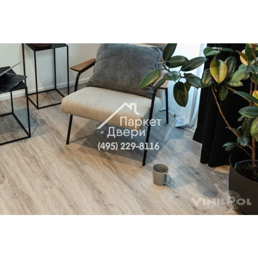 Виниловый пол Vinilam VinilPol Glue 7897 EIR Дуб Неаполь Glue 1219,6x228,6x2,0 мм