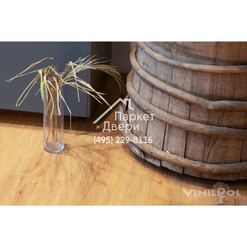 Виниловый пол Vinilam VinilPol Glue 7896 EIR Дуб Флоренция Glue 1219,6x228,6x2,0 мм-5