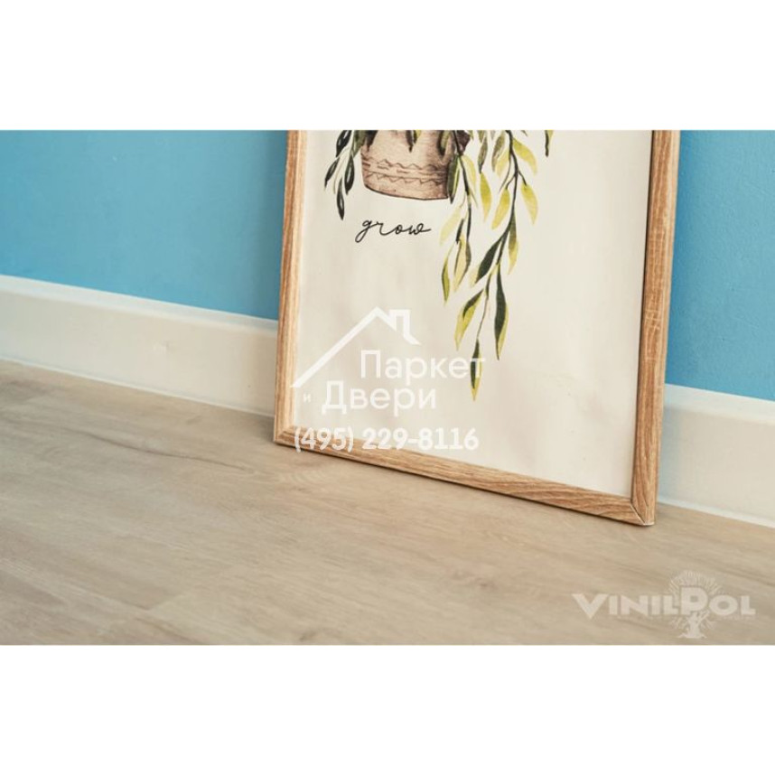 Виниловый пол Vinilam VinilPol Glue 7893 EIR Дуб Сиена Glue 1219,6x228,6x2,0 мм-3