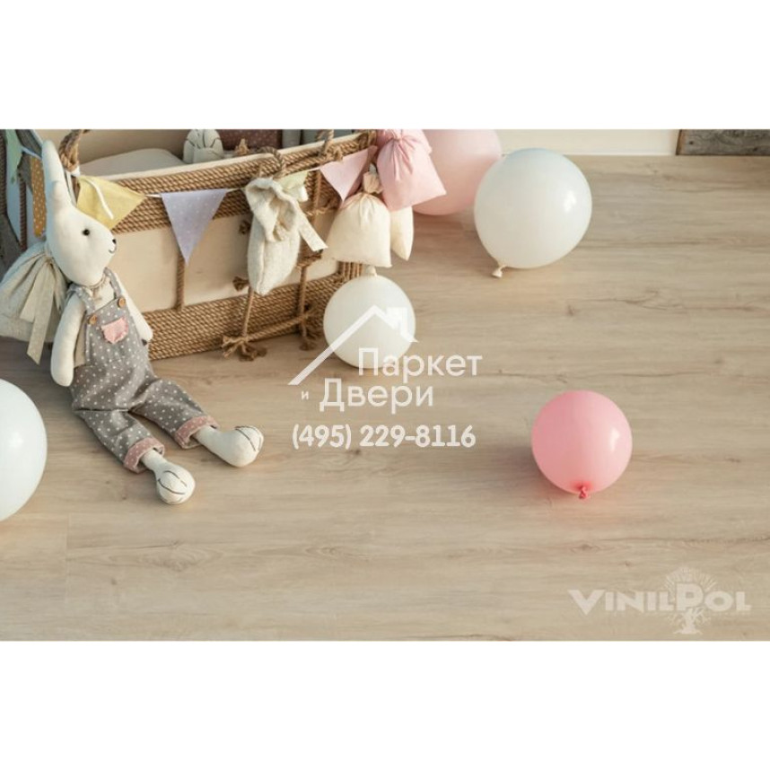 Виниловый пол Vinilam VinilPol Glue 7893 EIR Дуб Сиена Glue 1219,6x228,6x2,0 мм-5
