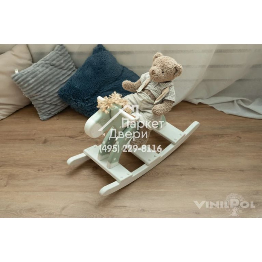 Виниловый пол Vinilam VinilPol Glue 7888 EIR Дуб Бари Glue 1219,6x228,6x2,0 мм-3