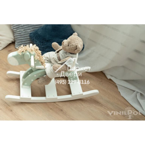 Виниловый пол Vinilam VinilPol Glue 7888 EIR Дуб Бари Glue 1219,6x228,6x2,0 мм