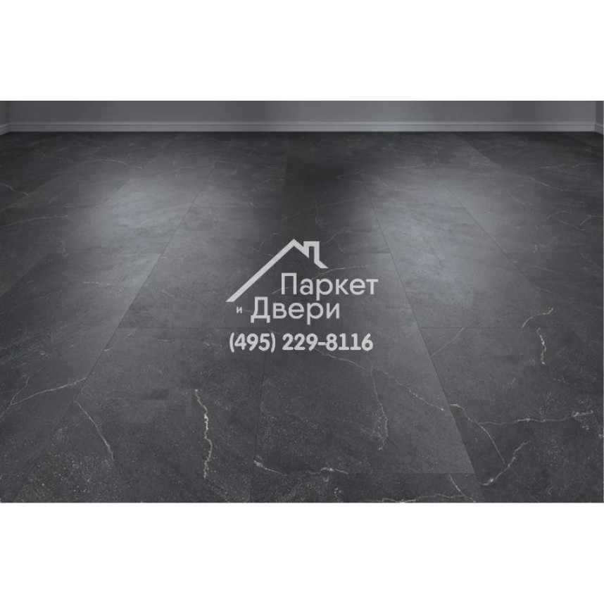 Виниловый пол Vinilam Allure Stone Glue 88809 Вулканический Черный Glue 914,4x457,2x2,5 мм-2