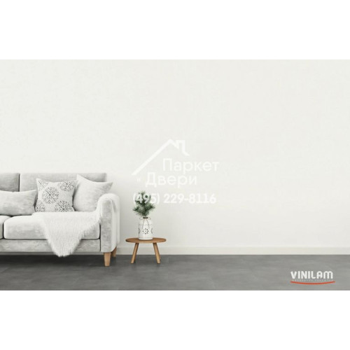 Виниловый пол Vinilam Allure Stone Glue 88804 Графит Glue 914,4x457,2x2,5 мм