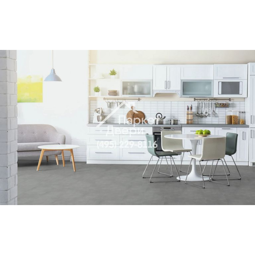 Виниловый пол Vinilam Allure Stone Glue 88802 Пыльный Бетон Glue 914,4x457,2x2,5 мм-3